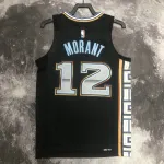 2023/24 Memphis Grizzlies City Edition Ja Morant #12 Maglia da Uomo