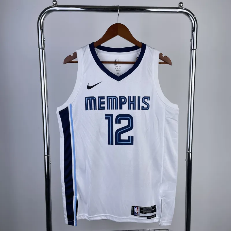 2023/24 Memphis Grizzlies Ja Morant #12 Camisola para homem
