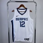 2023/24 Memphis Grizzlies Ja Morant #12 Camisola para homem 2023/24 Memphis Grizzlies Ja Morant #12 Camisola para homem
