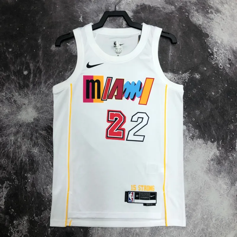 2023/24 Miami Heat City Edition Jimmy Butler #22 Men’s Jersey
