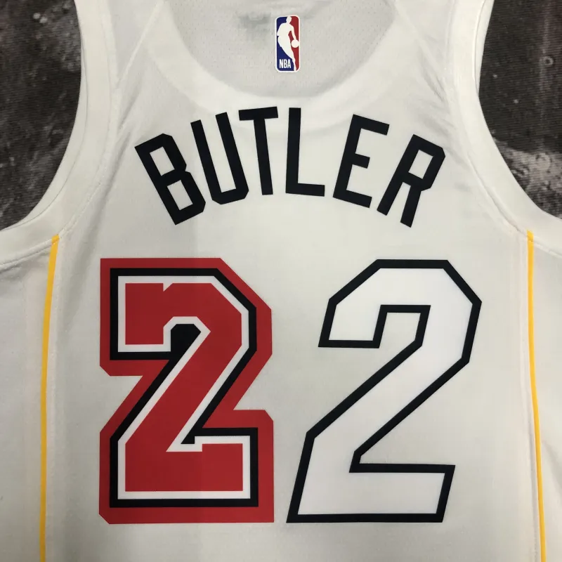 2023/24 Miami Heat City Edition Jimmy Butler #22 Men’s Jersey