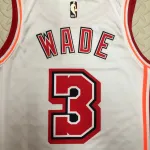 2023/24 Miami Heat Retro Dwyane Wade #3 Men’s Jersey