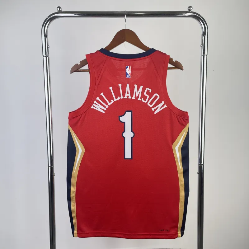 2023-24 New Orleans Pelicans Zion Williamson #1 Men’s Jersey