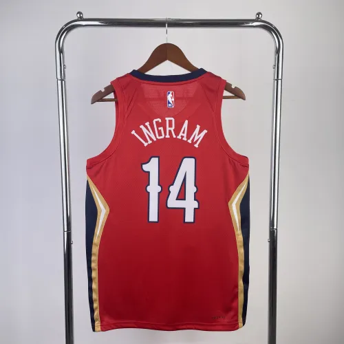 2023-24 New Orleans Pelicans Brandon Ingram #14 Men's Jersey