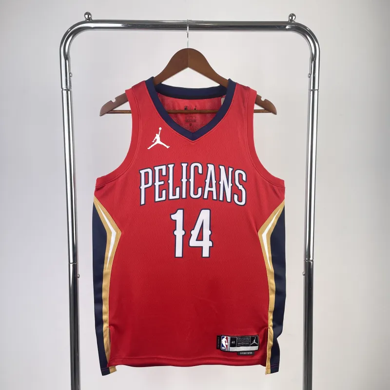 2023-24 New Orleans Pelicans Brandon Ingram #14 Men’s Jersey
