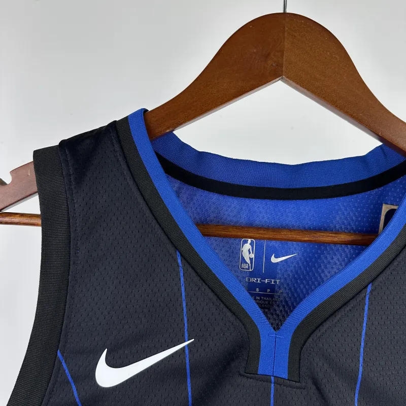 2023-24 Orlando Magic Away Black Franz Wagner #22 Men’s Jersey