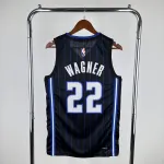 2023-24 Orlando Magic Away Black Franz Wagner #22 Men’s Jersey