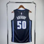 2023-24 Orlando Magic Black Cole Anthony #50 Men's Jersey