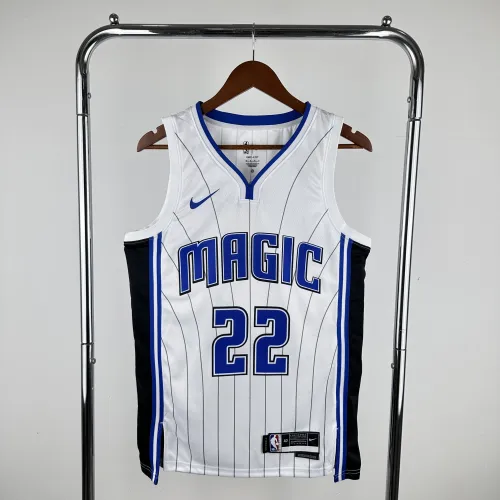 2023-24 Orlando Magic Home Blanc Franz Wagner #22 Maillot Hommes