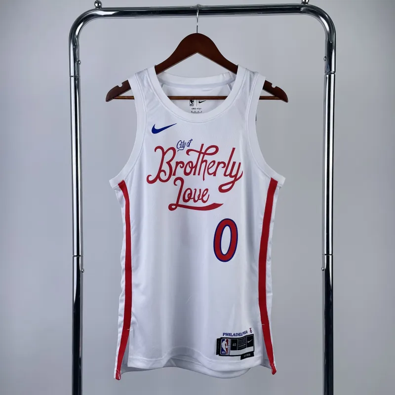 2023/24 Philadelphia 76ers City Edition Tyrese Maxey #0 Men’s Jersey