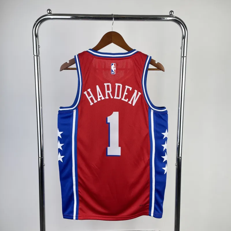 2023/24 Philadelphia 76ers Jordan Edition #1 Camiseta de hombre
