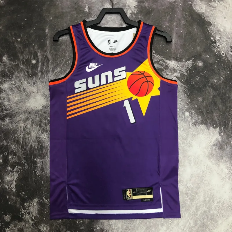 2023/24 Phoenix Suns Retro Devin Booker #1 Men’s Jersey