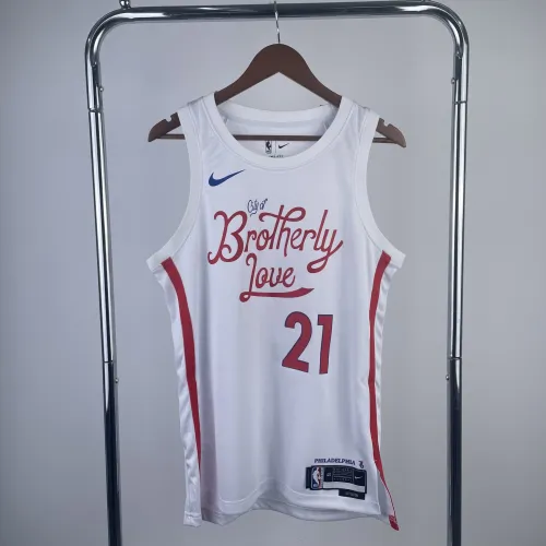 Camiseta 2023/24 Philadelphia 76ers City Edition Joel Embiid #21, Hombre