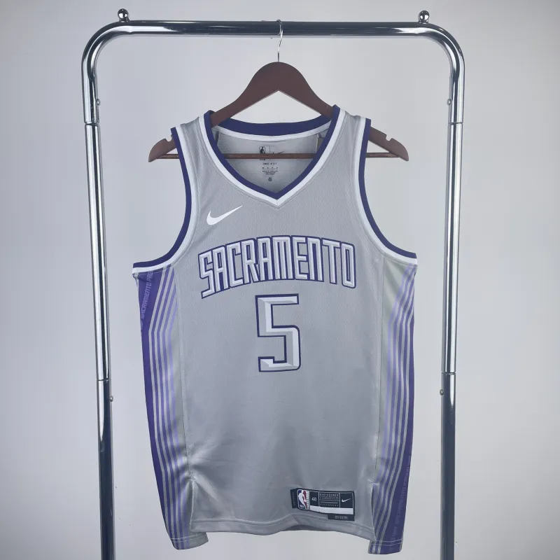 2023-24 Sacramento Kings City Edition De’Aaron Fox #5 Men’s Jersey
