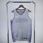 Camiseta de hombre Sacramento Kings City Edition 2023-24 De'Aaron Fox #5 2023-24 Sacramento Kings City Edition De’Aaron Fox #5 Men’s Jersey