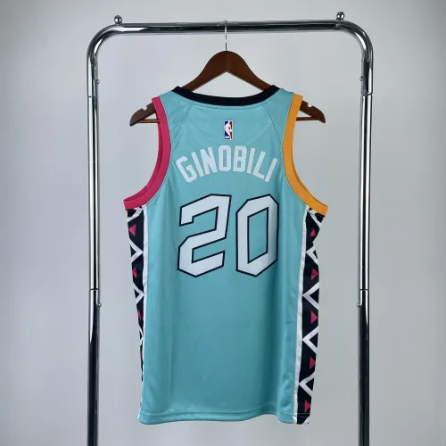2023/24 San Antonio Spurs City Edition Manu Ginobili #20 Jersey | NBA Swingman Jersey