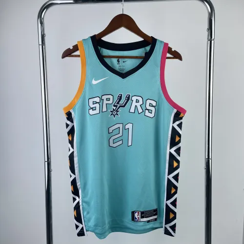 2023/24 San Antonio Spurs City Edition Tim Duncan #21 Jersey | NBA Swingman Jersey