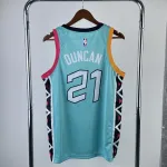 2023/24 San Antonio Spurs City Edition Tim Duncan #21 Jersey | NBA Swingman Jersey