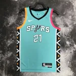 2023/24 San Antonio Spurs City Edition Tim Duncan #21 Jersey | NBA Swingman Jersey