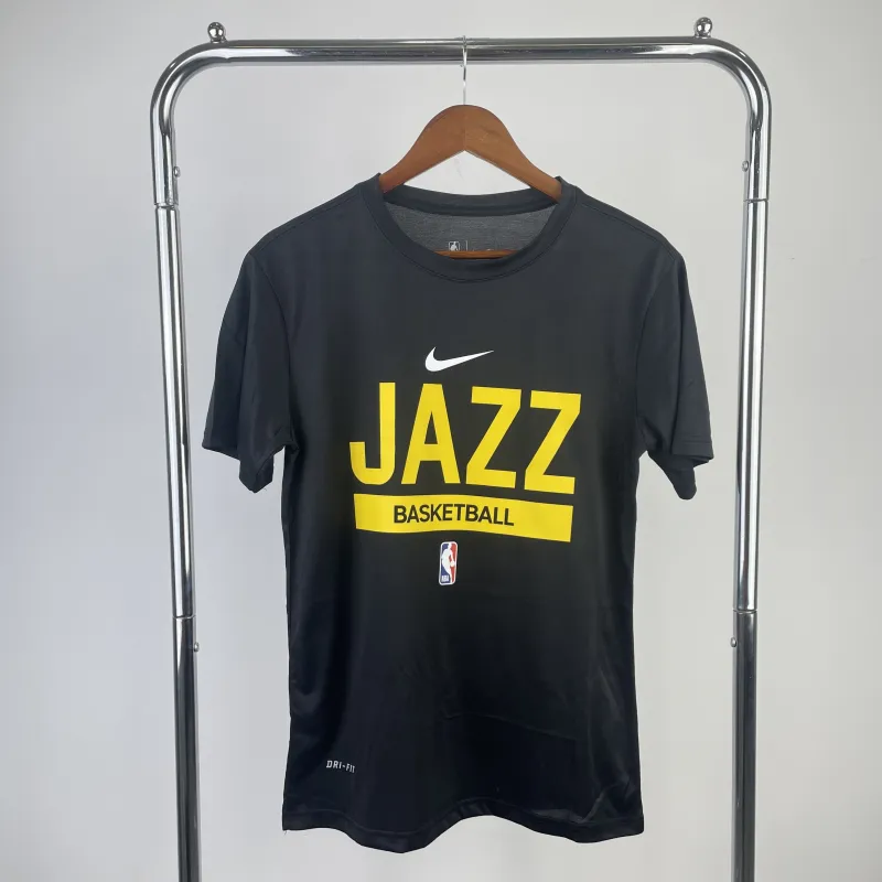 2023/24 Utah Jazz Black Short Sleeve Men’s Jersey