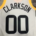 2023/24 Utah Jazz Home White Jordan Clarkson #00 Men’s Jersey
