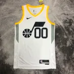 2023/24 Utah Jazz Home White Jordan Clarkson #00 Men’s Jersey