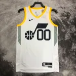 2023/24 Utah Jazz Home White Jordan Clarkson #00 Men’s Jersey