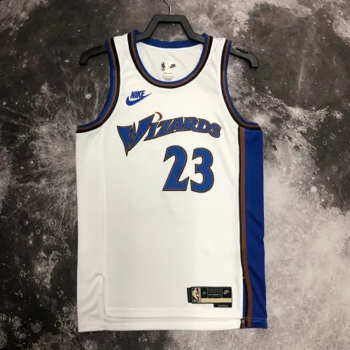 2023-24 Washington Wizards Michael Jordan #23 Maglia da uomo