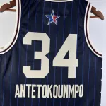 2024/25 Milwaukee Bucks All-Star Blue Giannis Antetokounmpo #34 Men’s Jersey