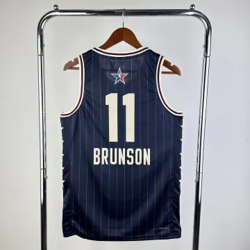 2024/25 New York Knicks Blue Jalen Brunson #11 Jersey | NBA Swingman Jersey