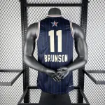 2024/25 New York Knicks Blue Jalen Brunson #11 Jersey | NBA Swingman Jersey