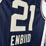 2024/25 Philadelphia 76ers All-Star Blue Joel Embiid #21 Men’s Jersey