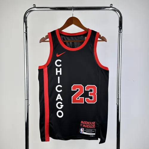 2024/25 Chicago Bulls Stadt Edition Michael Jordan #23 Herren Trikot