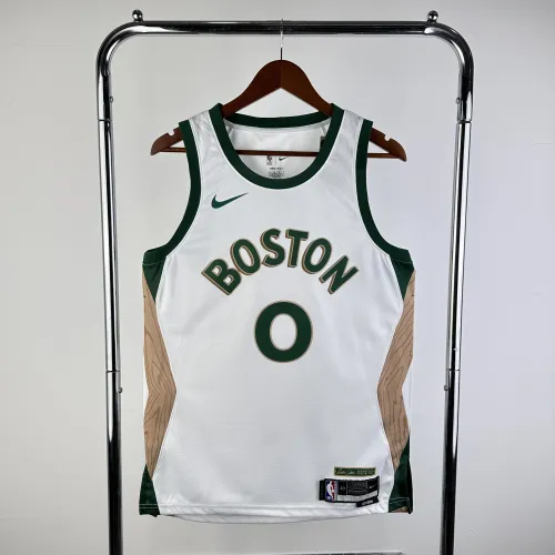 Maillot homme Jayson Tatum #0, édition City Edition 2024/25 des Boston Celtics
