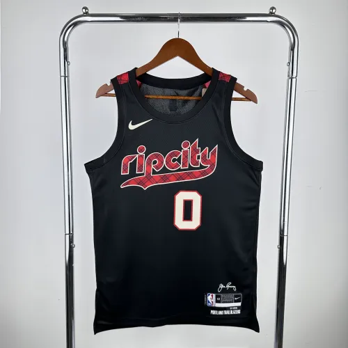 2024/25 Portland Trail Blazers City Edition Damian Lillard #0 Jersey | NBA Swingman Jersey