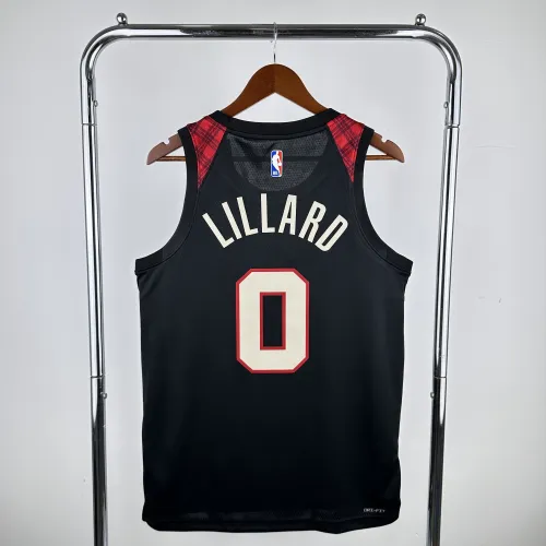 2024/25 Portland Trail Blazers City Edition Damian Lillard #0 Jersey | NBA Swingman Jersey