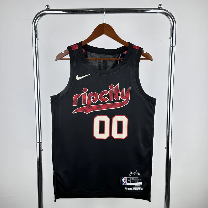 2024/25 Portland Trail Blazers City Edition Scoot Henderson #00 Jersey | NBA Swingman Jersey