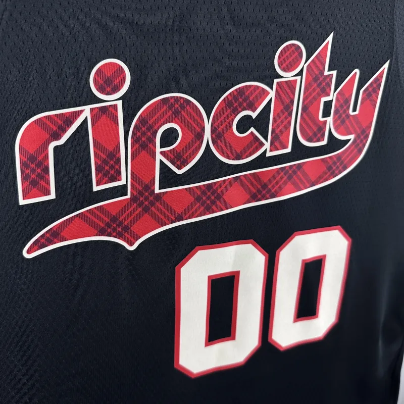 2024/25 Portland Trail Blazers City Edition Scoot Henderson #00 Jersey | NBA Swingman Jersey