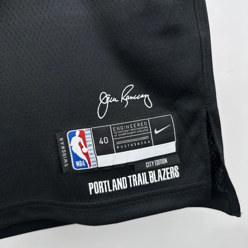 2024/25 Portland Trail Blazers City Edition Scoot Henderson #00 Jersey | NBA Swingman Jersey