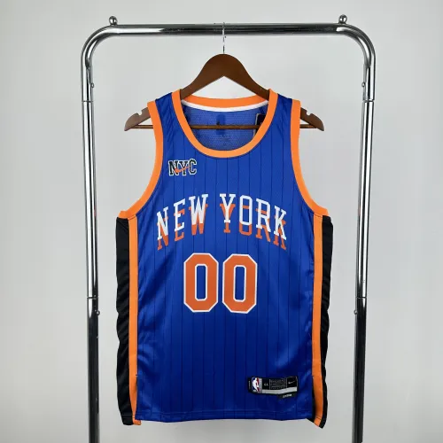 Maglia da basket Jordan Clarkson edizione City dei New York Knicks 2024/25 | Maglia da swingman NBA