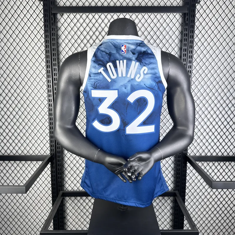 2024/25 Minnesota Timberwolves City Edition Karl-Anthony Towns #32 Men’s Jersey