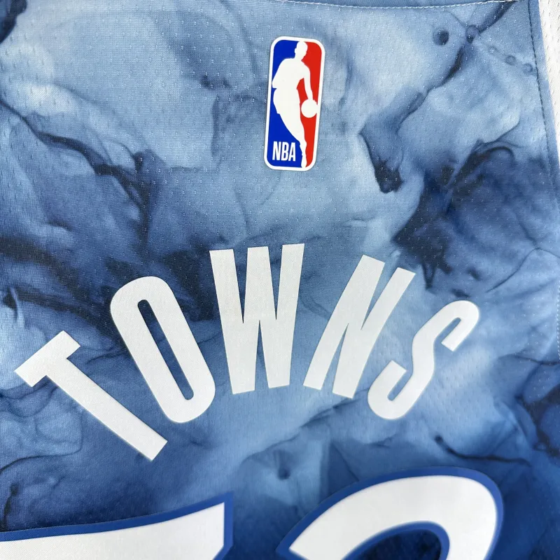 2024/25 Minnesota Timberwolves City Edition Karl-Anthony Towns #32 Men’s Jersey