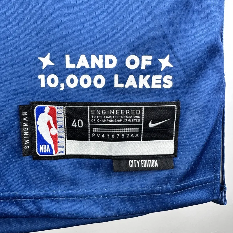 2024/25 Minnesota Timberwolves City Edition Karl-Anthony Towns #32 Men’s Jersey