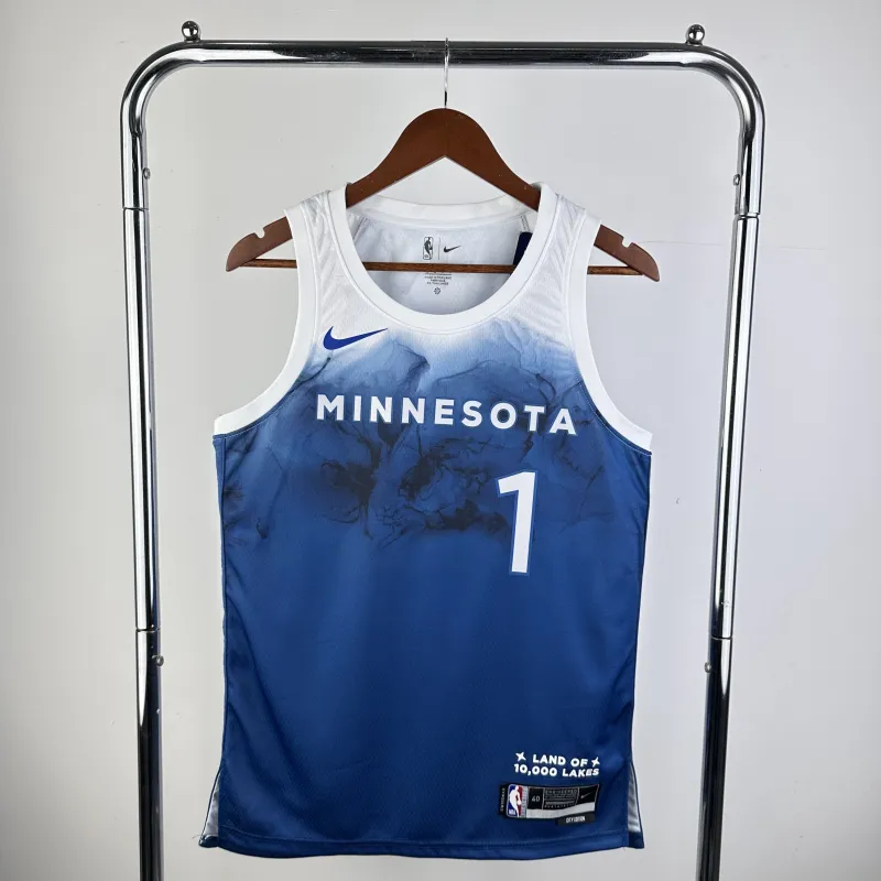 2024/25 Minnesota Timberwolves City Edition Kyle Anderson #1 Men’s Jersey
