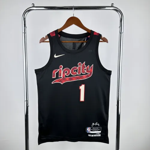 2024/25 Portland Trail Blazers City Edition Anfernee Simons #1 Jersey | NBA Swingman Jersey