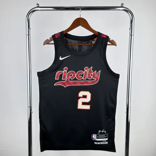 2024/25 Portland Trail Blazers City Edition Deandre Ayton #2 Jersey | NBA Swingman Jersey
