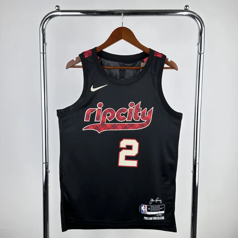 2024/25 Portland Trail Blazers City Edition Deandre Ayton #2 Jersey | NBA Swingman Jersey