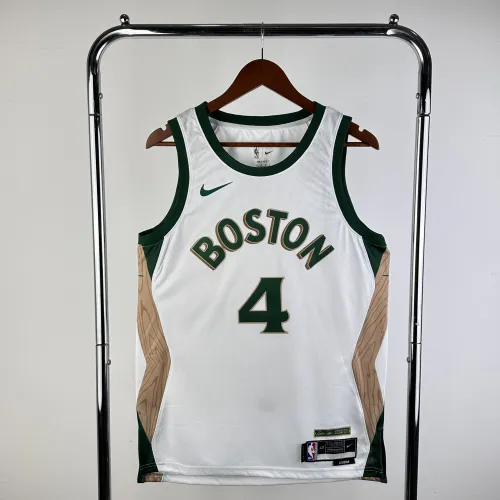 Maglia da uomo 2024/25 Boston Celtics City Edition Jrue Holiday #4
