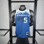 2024/25 Minnesota Timberwolves City Edition Anthony Edwards #5 Men’s Jersey