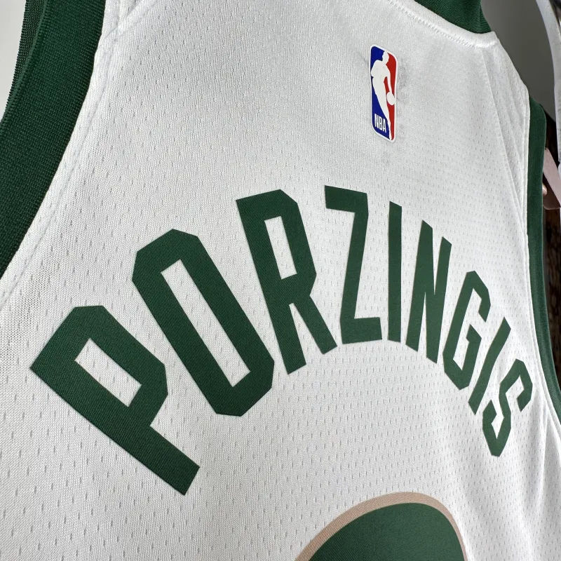 2024/25 Boston Celtics City Edition Kristaps Porzingis #8 Men's Jersey